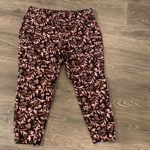 Great Floral Pull on Pants